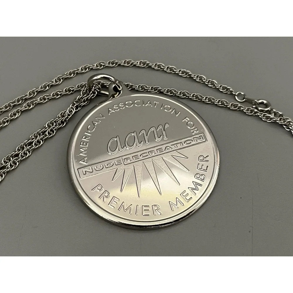 AANR American Association of Nude Recreation Premier Member Medallion- 2